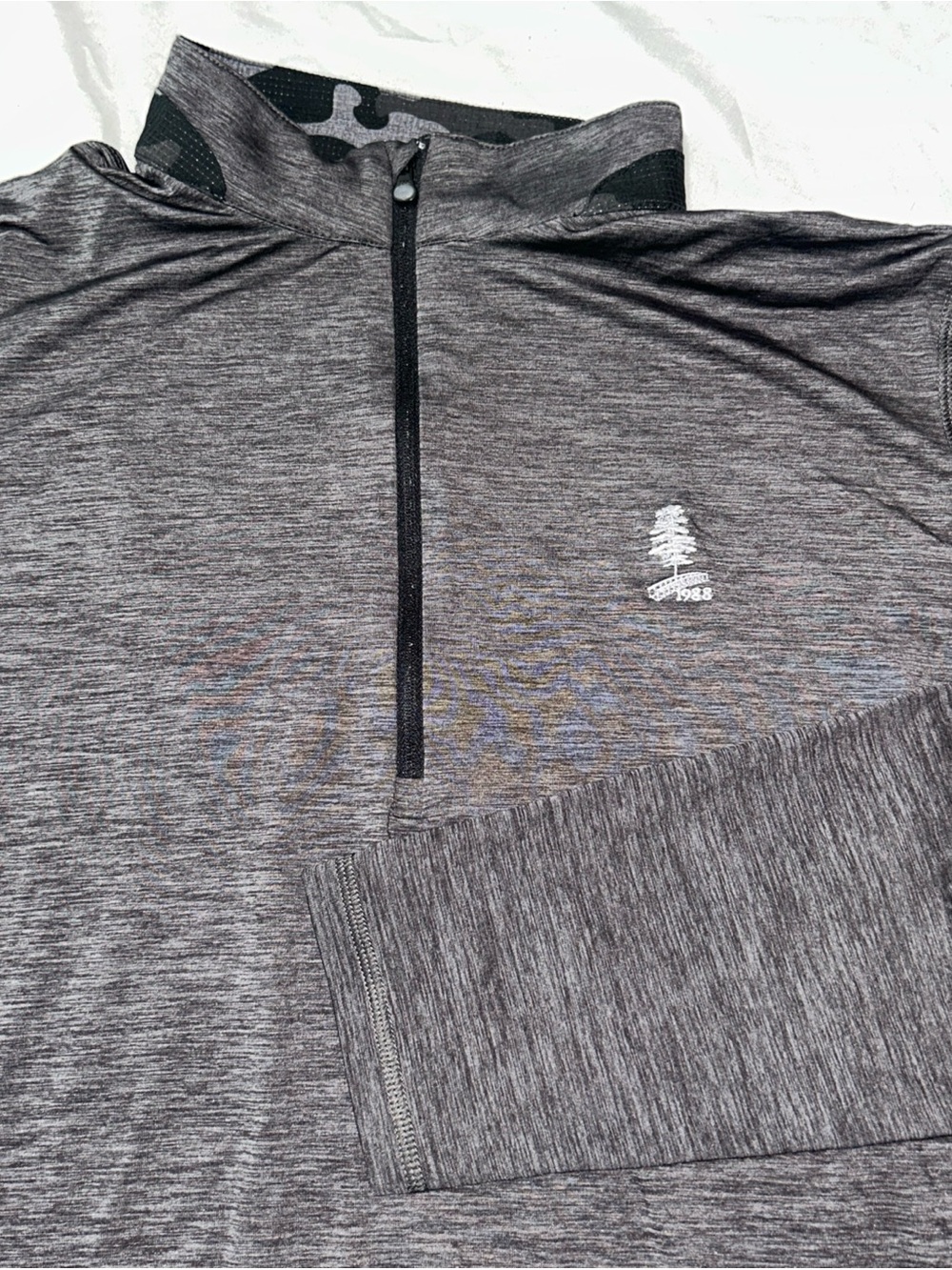 Greyson Guide Sport 1/4 Zip Mens  XL Pullover Dri Fit Classic Performance Gray - Picture 5 of 16